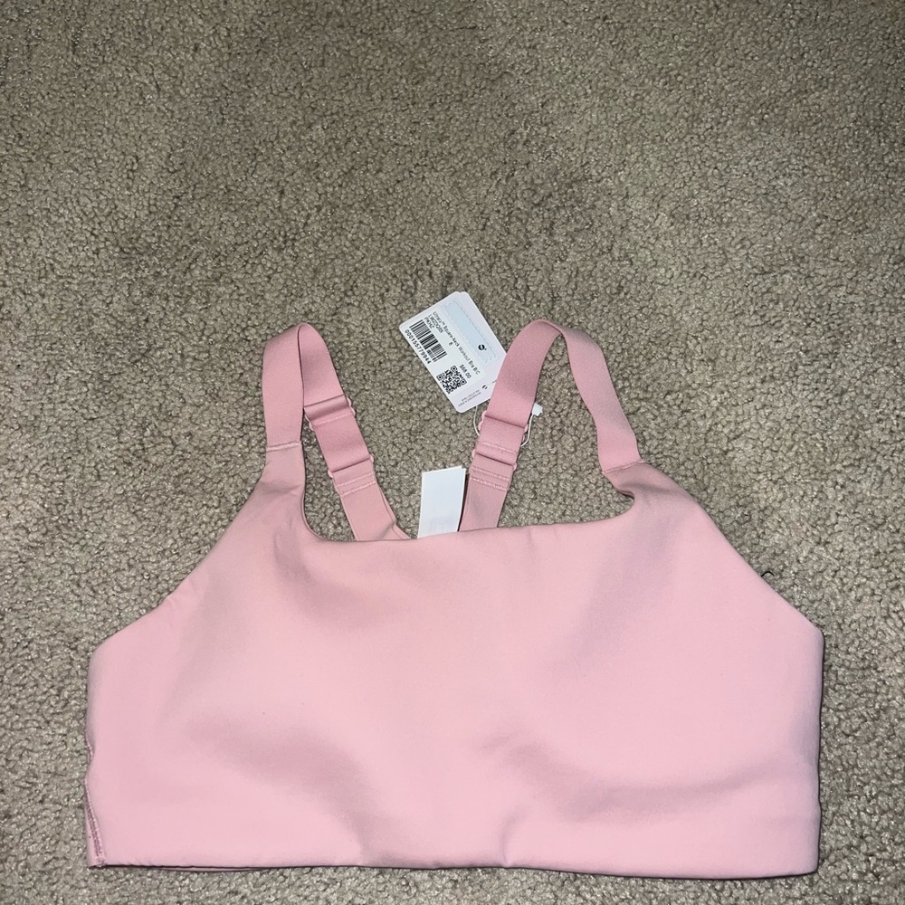 ‼️NWT‼️ Ultralu Square-Neck Workout Bra - Pink